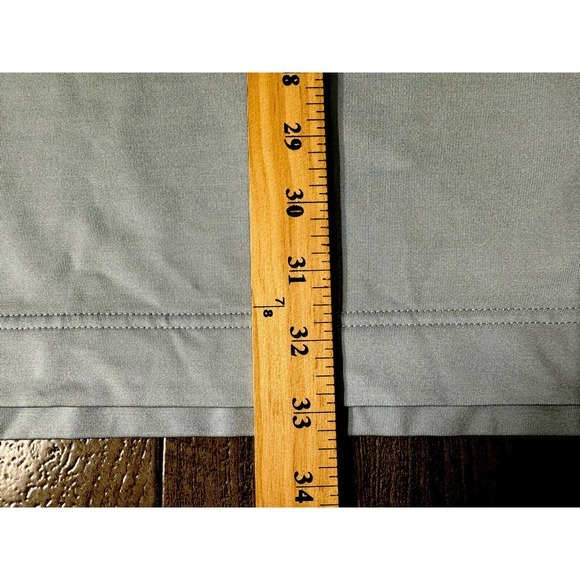 FootJoy FJ Polo‎ Shirt Mens XL Light Blue Chest Stripe Short Sleeve Stretch - Picture 6 of 6